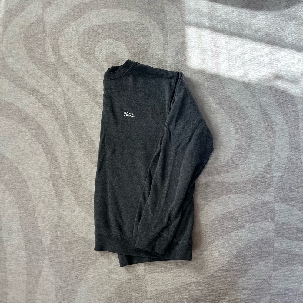 Men’s Brixton Crew Neck Sweatshirt, size Large